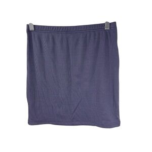 SHEIN Women’s Small 4 Lilac Purple Ribbed Stretch Mini Pencil Skirt